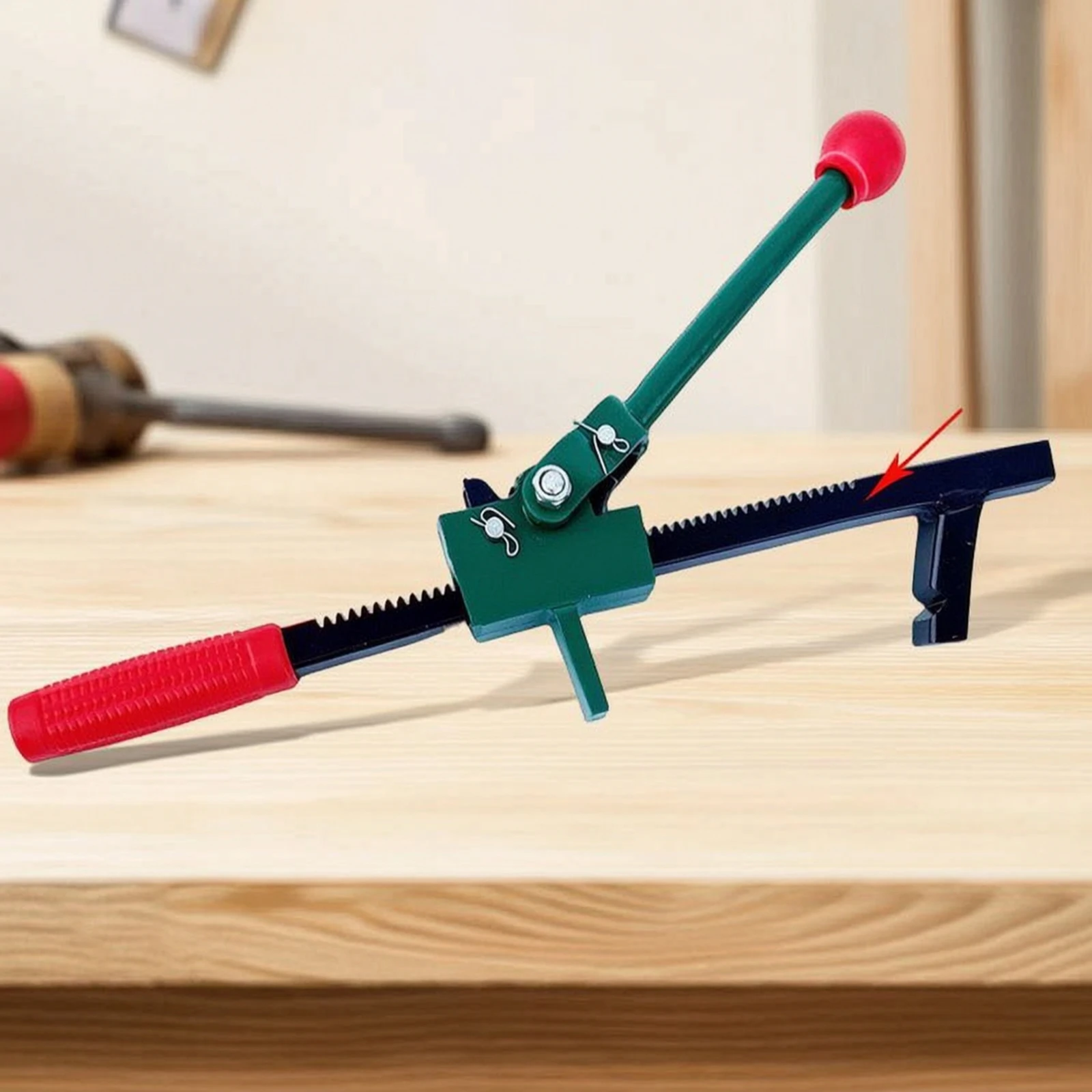 Fence Net Tightening Tool Ergonomic Wire Mesh Tensioning Tool Tightener One-Person Operation Tensioner Minimal Effort for Diyers