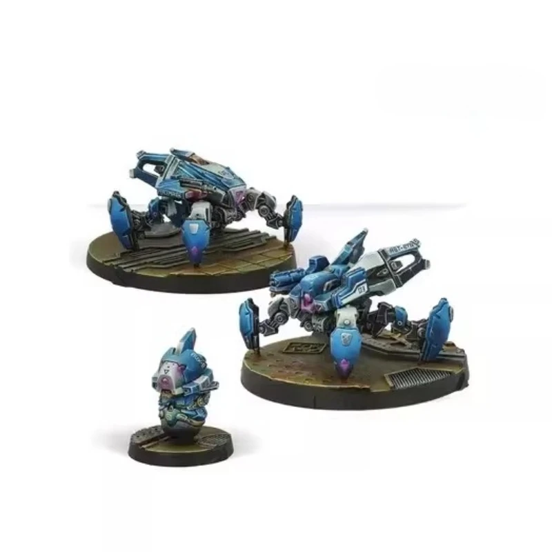 Casting Resin Model Assembly Kit, GK, PanOceania Armbots , Unpainted (including Base)
