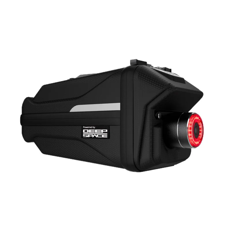Smart Induction Brake Light Saddle Bag Mountain Road Tail Bag