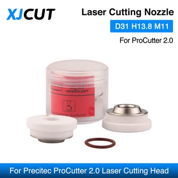 Suporte cerâmico do bocal do laser de XJCUT Precitec, diâmetro 31mm, linha M11 KT XB P0595-94097, para Precitec ProCutter 2.0