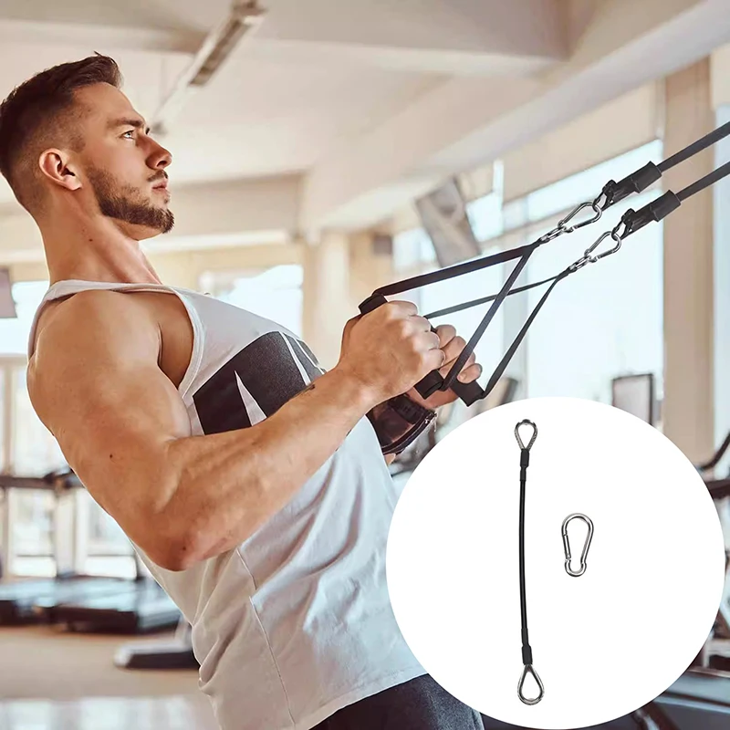 Extensión de Cable de gimnasio, banda resistente de resistencia para gimnasio, accesorios de gimnasio en casa para máquina de extensiones de piernas y trepador de tríceps
