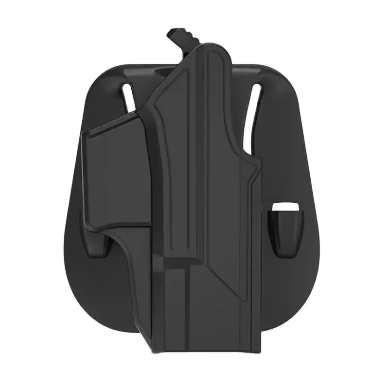 OWB Holster Compatible with Glock 19 19X 44 45 (Gen 1-5), Glock 23/32 (Gen 3-4), Thumb Release, Custom-Molded, Right-Handed