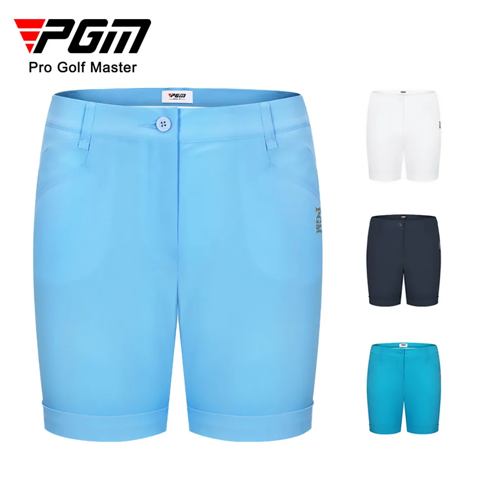 PGM Women Golf Clothes Shorts Summer Sports Ball Trousers Ladies Quick Dry Shorts Girls Soft Tennis Sweatpants 4 Colors KUZ101