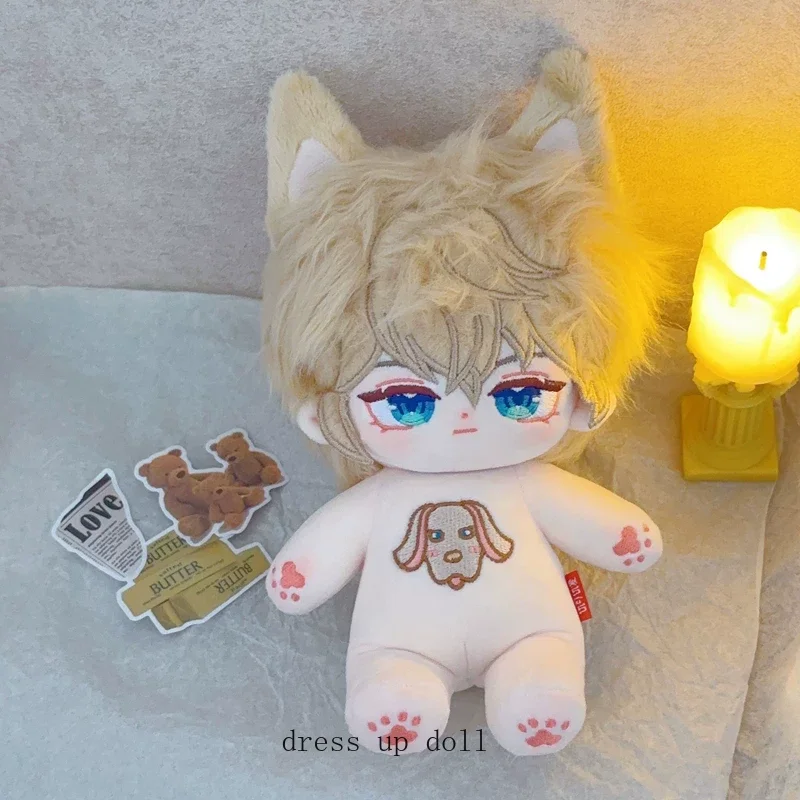 

Honkai: Star Rail Gepard Landau 20 см, милая красивая плюшевая кукла, хлопковые фигурки тела, аниме, платье, плюшевые игрушки, подушка, рождественский подарок