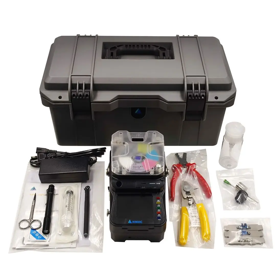 Máquina de polimento de fibra óptica com equipamento de produção de cabo de remendo de fibra óptica de água Máquina de moagem de conector de fibra