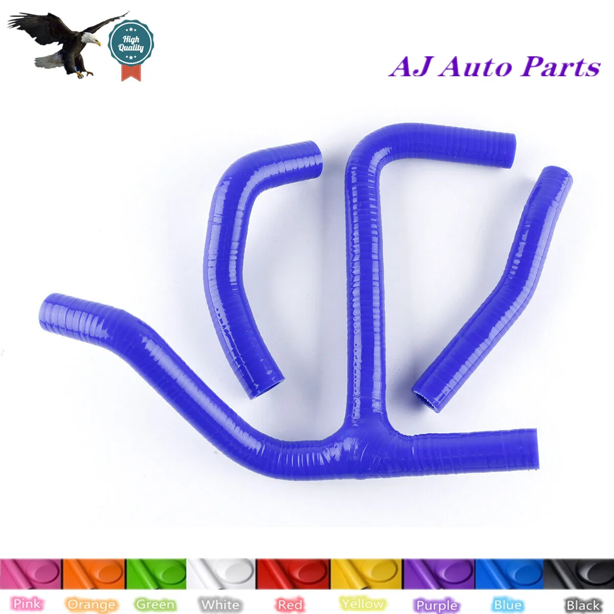 

For Suzuki RMZ250 2010 2011 2012 silicone radiator coolant Y hoses （3 -PLY Hose ）