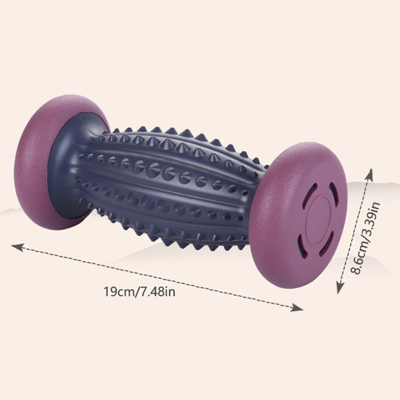 1Pcs Foot Massage Roller Fascia Roller Full Body Muscle Manual Massage Leg And Neck Relaxation Device Acupressure Foot Relieving