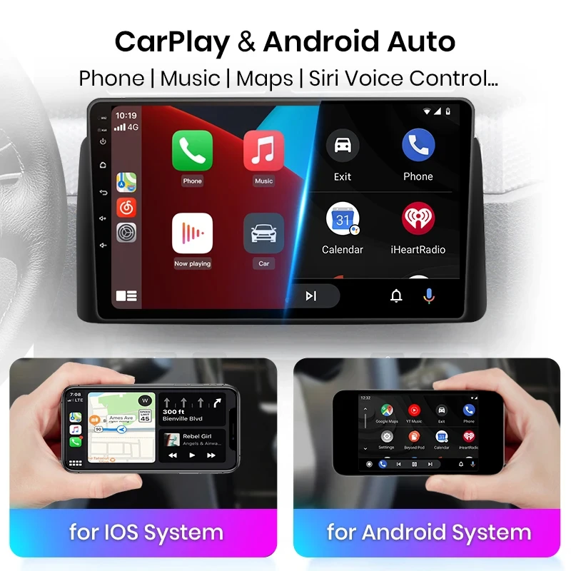 JIUYIN  Car Radio For BMW X3 E83 2003-2011 wireless CarPlay Android Auto Multimedia car intelligent screen systems display 2din