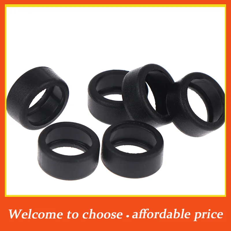 

[]20Pcs Toy Wheel Tires Tyres For 1/64 Model Car Modify Spare Parts Accessories
