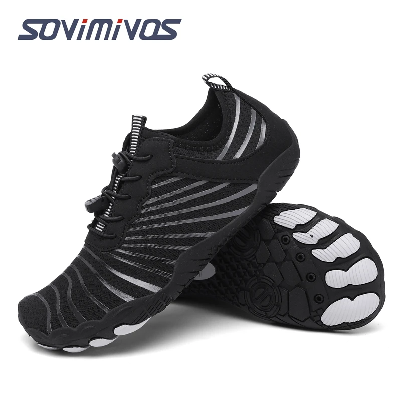 Barefoot Shoes Mens Minimalist Cross Training Shoes with Wide Toe Box Athletic Zero Drop Trail Walking Hiking Running Sneakers