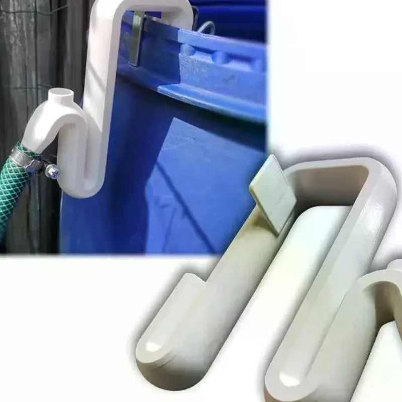 

Self Priming Siphon Hose No-Drill Overflow Pipe Auto Drain And Fill Rainwater Transfer Overflow Pipe Tools Garden Hose Hook