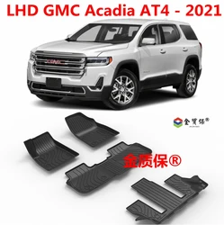 Use for 2021 GMC Acadia AT4 car carpet Acadia AT4 All-Weather car floor mats Fit For GMC Acadia AT4 waterproof car floor mats