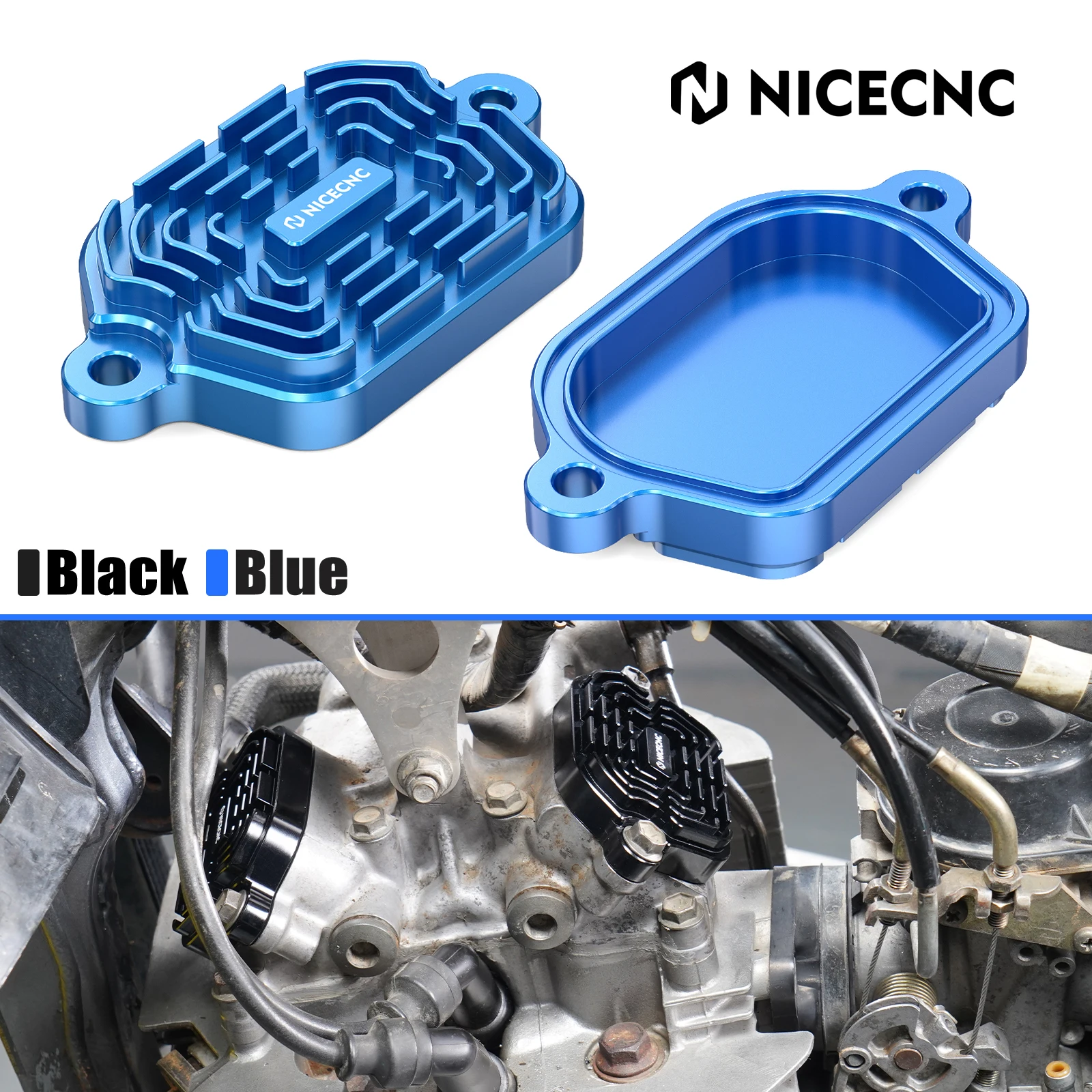 

Motorcycle Aluminum Finned Valve Covers for Suzuki DR650S DR650SE DR650 S SE 1996-2024 2023 2022 2021 2020 2019