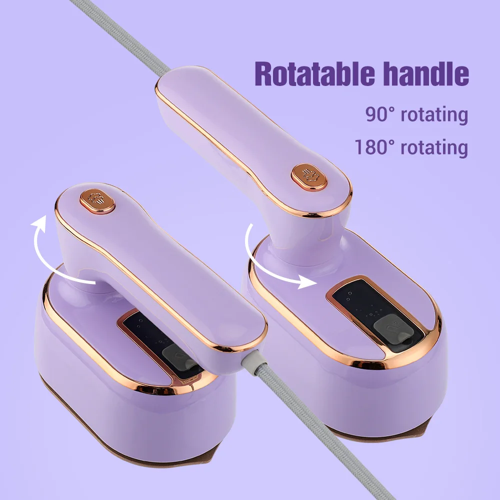 

Rotating Garment Steamer Portable Ironing Steamer Machine Handheld Wet Dry Steam Iron Garment Steamer Home Travelling Tools ﻿