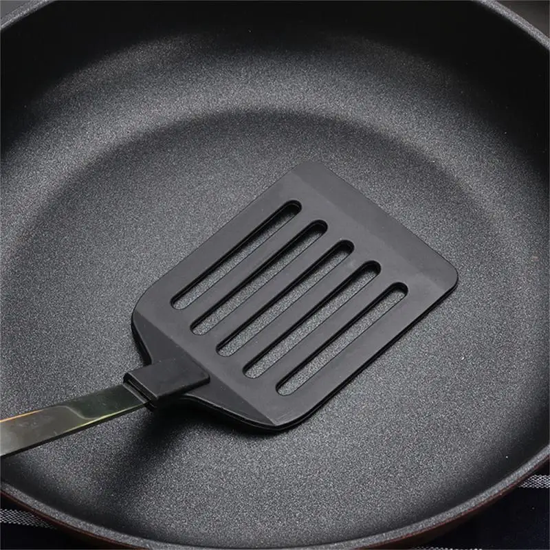 Silicone Cooking Spatula Slotted Turner Nonstick Heat Resistant Kitchen Utensil Home Scoop Spatula Multifunctional Cooking