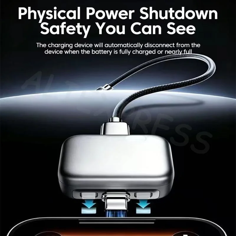 140W USB C Fast Charger With Auto Power Cutoff Battery Protection For Phones