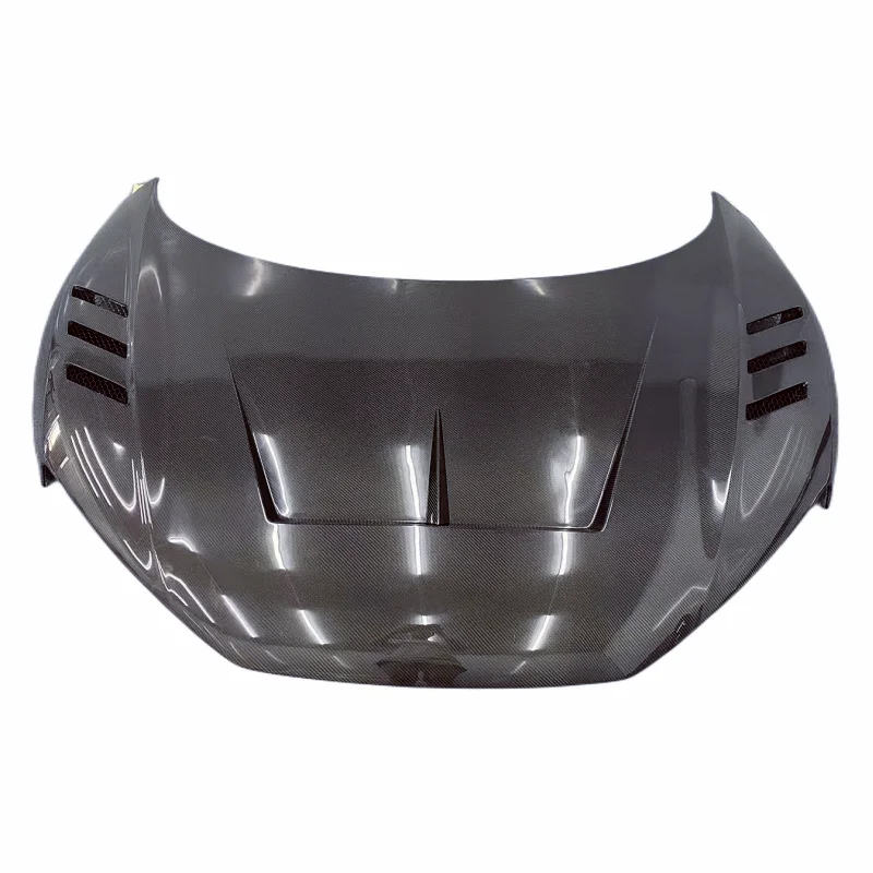 3K true carbon fiber 1016 style engine hood for  R8 body kit front bumper edge side skirt rear diffusercustom