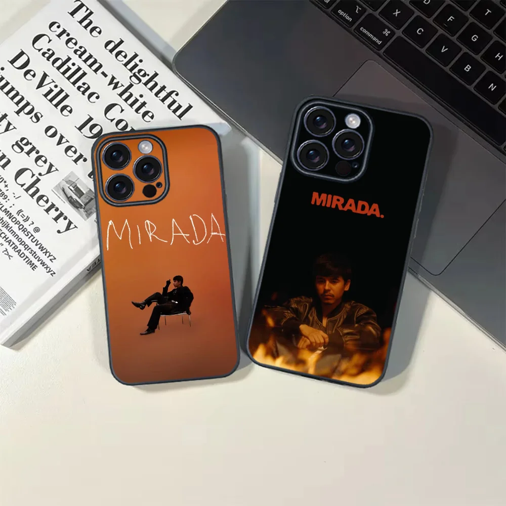 I-Ivan C-Cornejo Mirada 電話ケース iPhone 16 15 14 13 12 11 プロマックスプラスミニ TPU ソフト肌に優しいケース