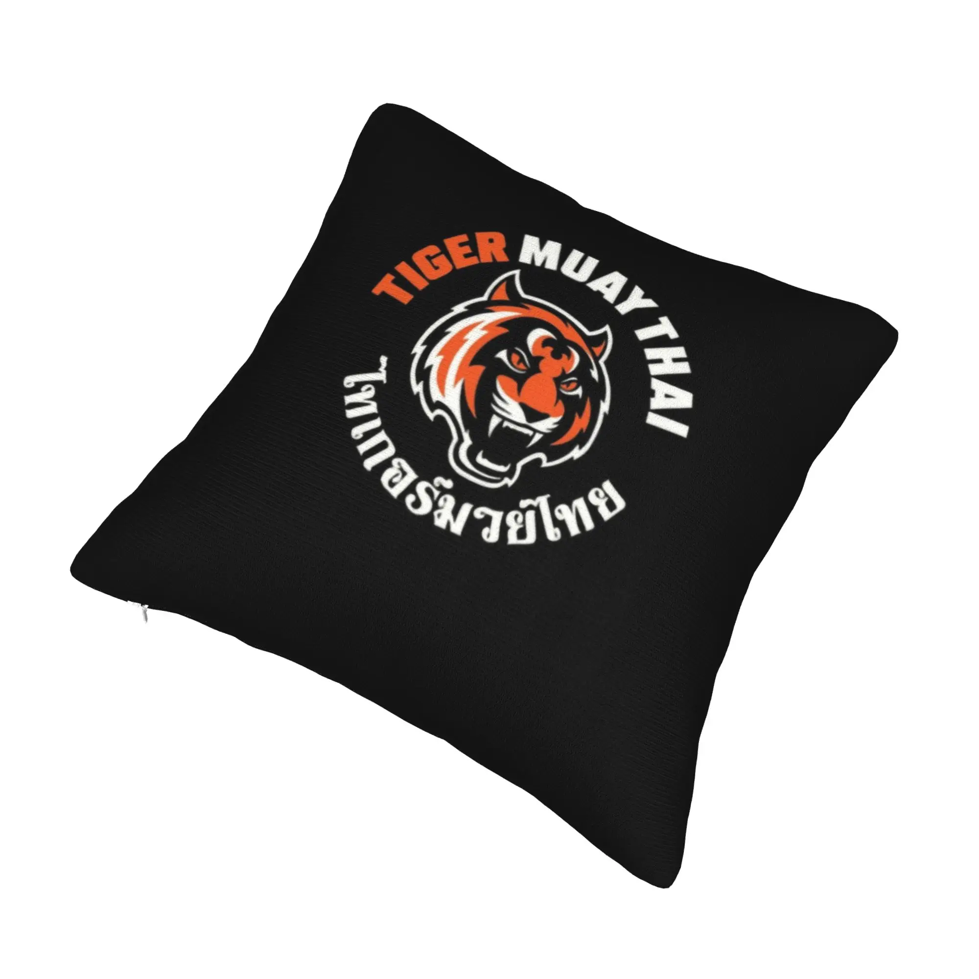 Tiger Muay Thai Luxury Pillow Cover Decoracion Salon Case Thailand Boxing Fighter Car Cushion