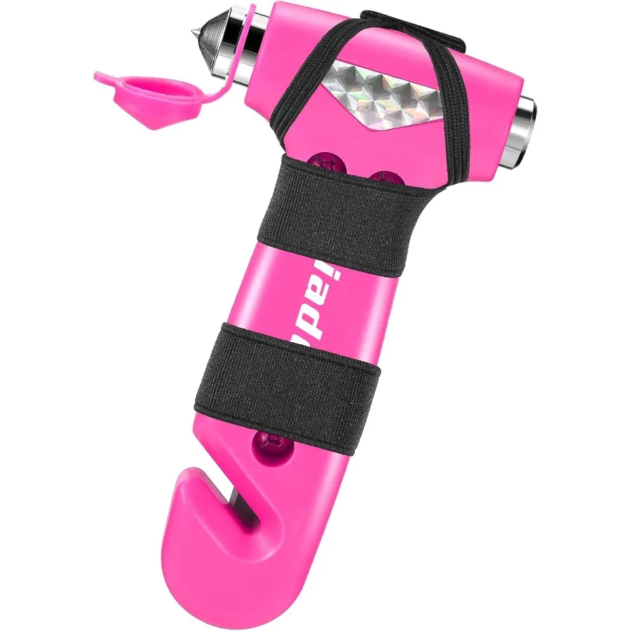 

Window Breaker 3in1 Emergency Escape Tool with Car Window Breaker and Seatbelt Cutter Car Safety Hammer Car Essentials Tool for
