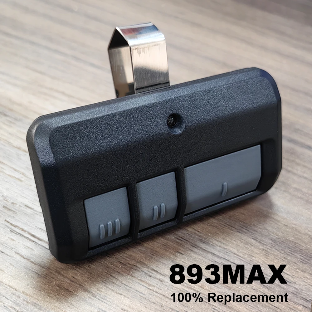 

893MAX Garage Door Remote Control Replacement Craftsman 310/315/390MHz 893LM 891LM 971LM Universal Openers