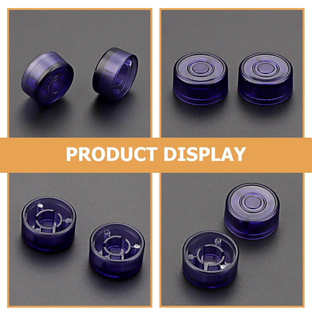 

2Pcs Guitar Effect Footswitch Toppers Smooth Finish Lightweight Pedal Button Caps Easy Install Reusable Music Instrument Parts