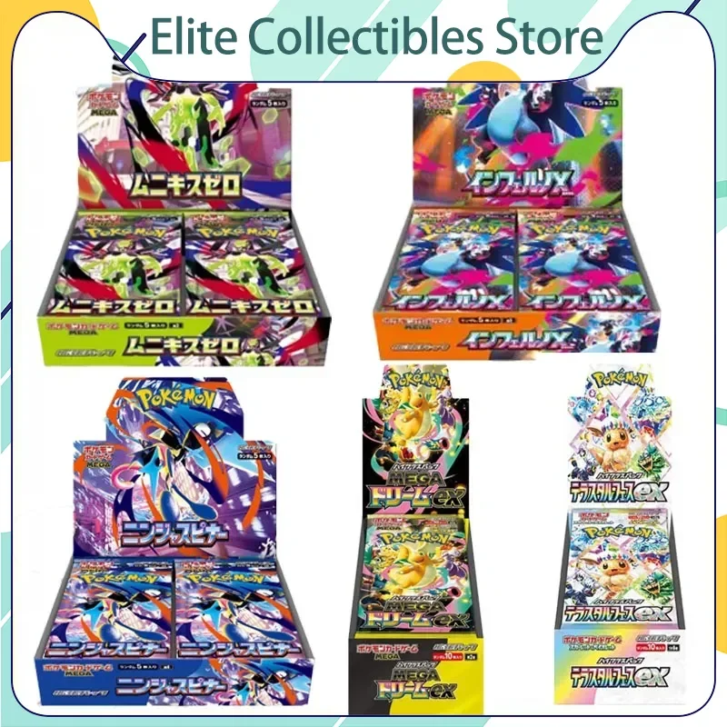 Cartes Pokémon originales japonaises M2 M2a M3 M4 Sv8a Ponyta Gengar, cartes de jeu à collectionner rares en stock pour les collectionneurs de cartes