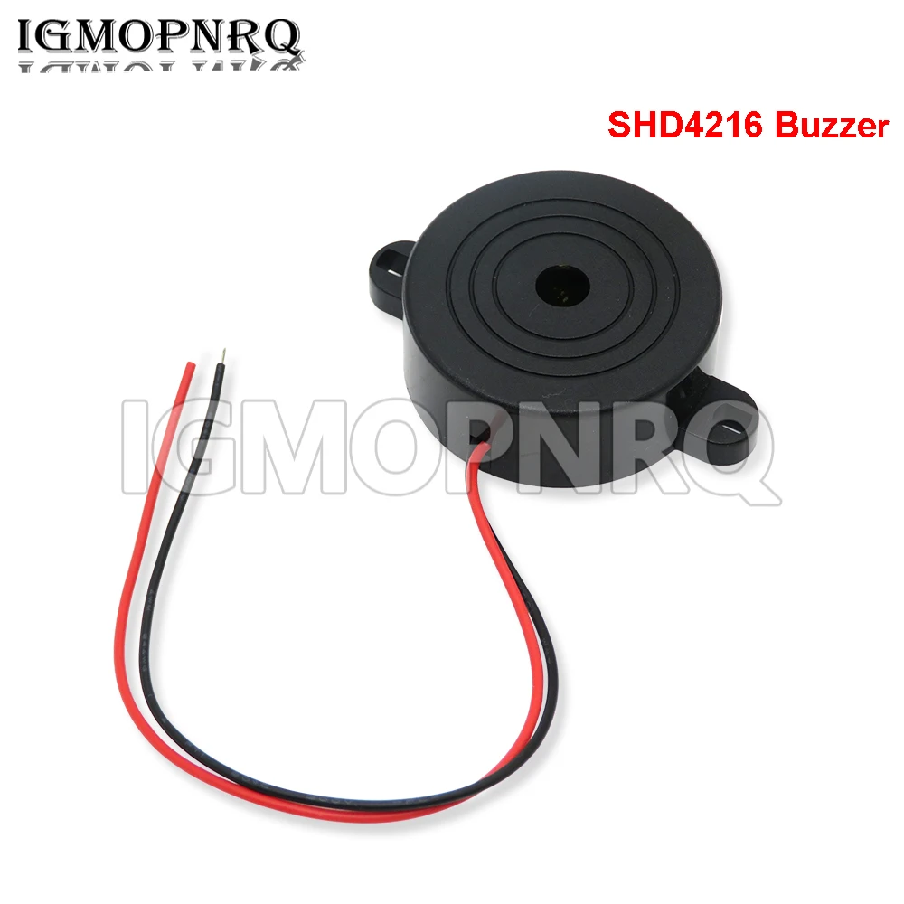 1PCS 12V buzzer SHD4216 alarm horn active sounder anti-theft device connector high decibel alarm