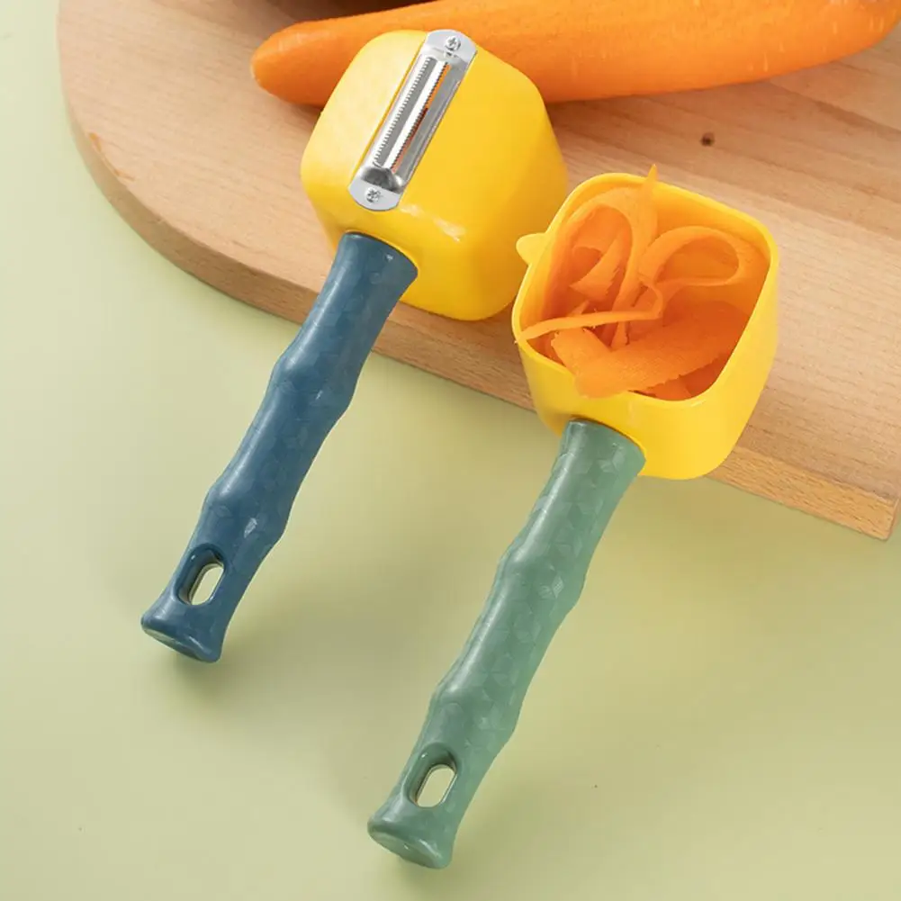 

Potato Peeler with Container Easy to Handle Peeler Ergonomic Potato Vegetable Peeler Set with Sharp Blades