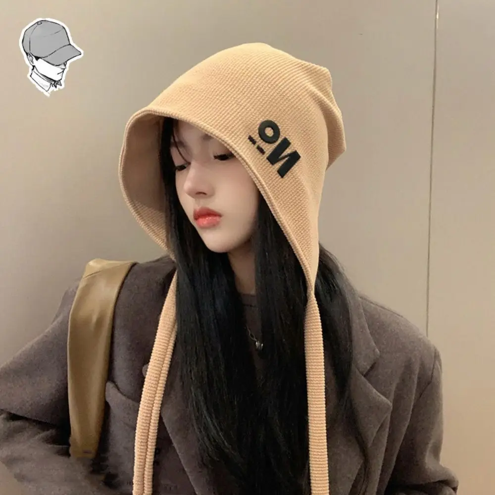 

Fashion Korean Style Women Bucket Hat Breathable Letter Printed Women Beanies Fisherman Hat Knitted Hats