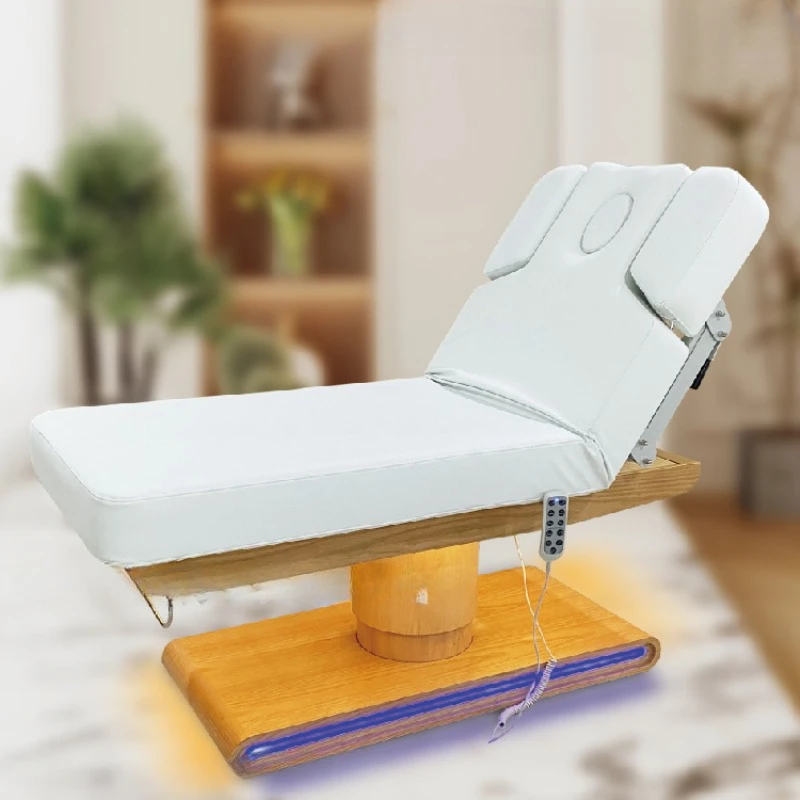 Professional Massage Table Esthetic Bed Esthetician Spa Cosmetic Lounger Electric Folding Stretcher Ceragem Manicure Nail Clinic