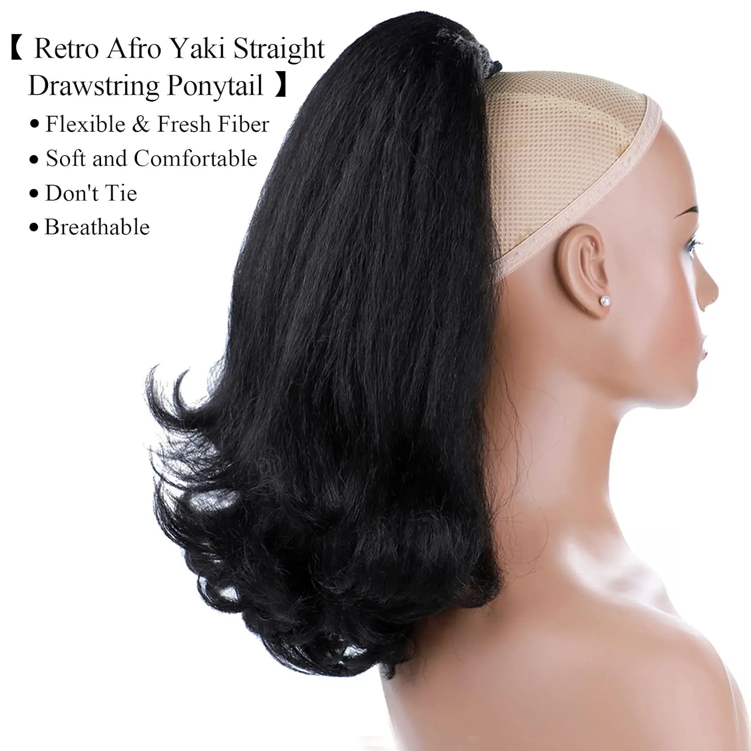 Thumbnail 4 - #47 Latest Synthetic Drawstring Ponytails Offers