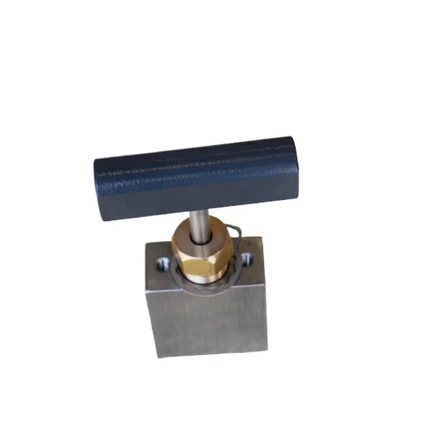 

Pneumatic high pressure needle valve