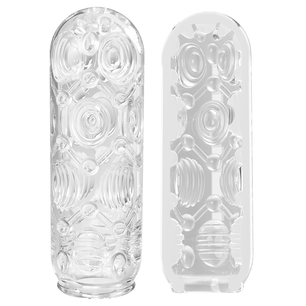 Masturbation Cup for Men Simulated Soft Vagina Transparent Pussy Adult Endurance Exercise Adult Vacuum Aircraft Cup Male Sex Toy