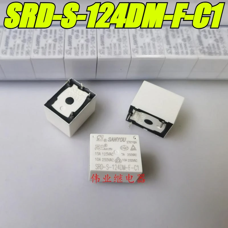 （Brand New Original）1pcs/lot 100% original genuine relay:SRD-S-124DM-F-C1 SRD-S-112D2-F-C1 SRD-S-124D2-F-C1 4pins 5pins 10A