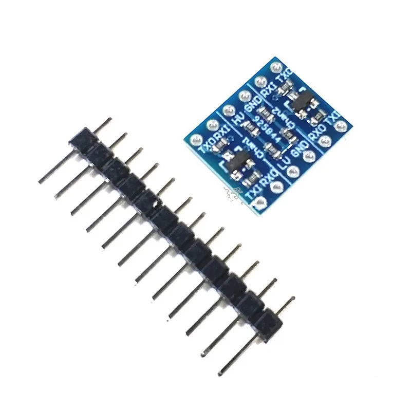 

2-сторонний модуль преобразования уровня от 3,3 В до 5 В плата IIC UART SPI