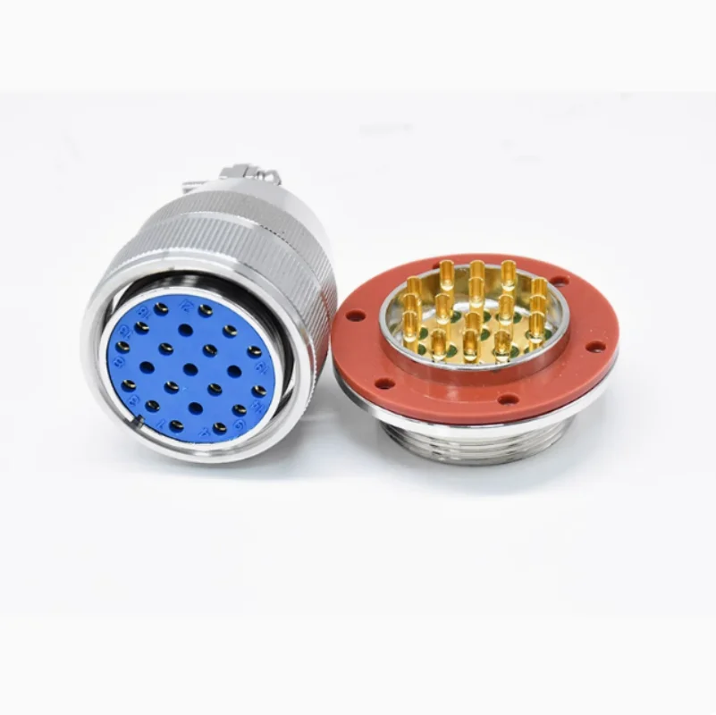 موصل زجاجي ملبد سبيكة MX 33-10P/16P/21P/55P (أنثى + مقبس دائري) قابس طيران ضيق للهواء #2