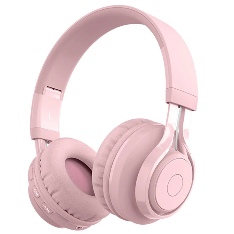 Over-Ear Bluetooth 5.0 Headphones RGB Bright Halo 85Db Volume Kids Mode Suitable For Children,Girls