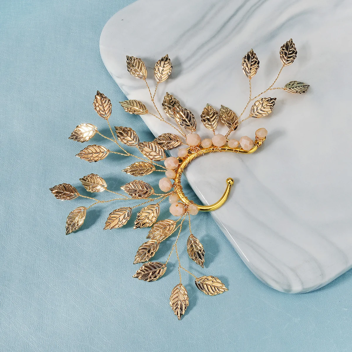 Luxus Königin Ohr Knochen Clip Exquisite Strass Kristall Ohrringe Party Braut Schmuck Zubehör Für Frauen Wichtige Anlass – Detail 7