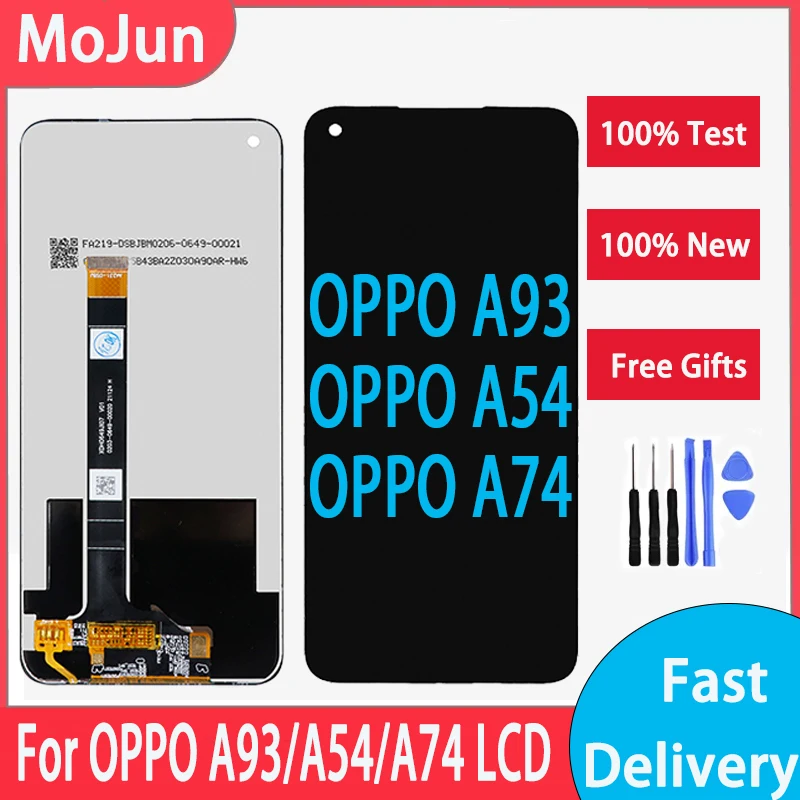 LCD Display For OPPO A93 A54 A74 LCD Display Touch Screen Digitizer Assembly For OPPO A93 A54 A74 LCD Screen Replacement