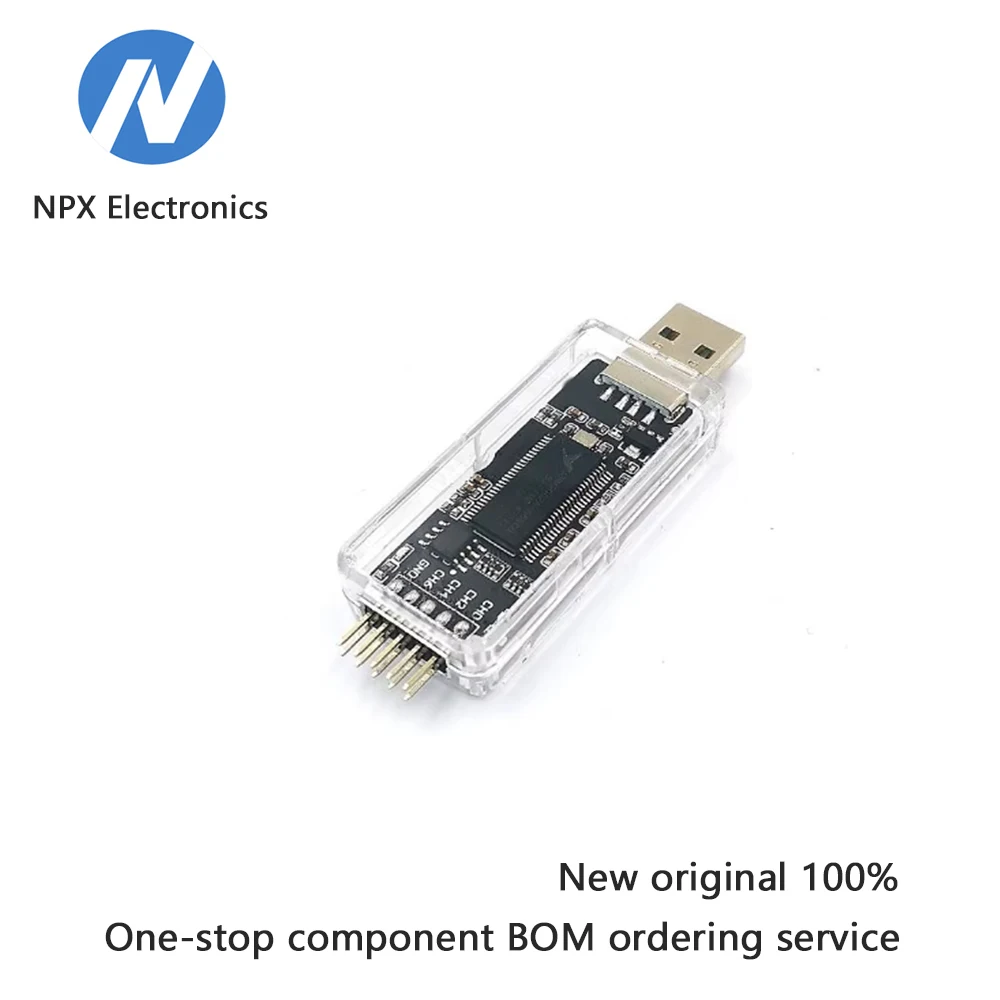 

Logic analyzer, single-chip microcontroller, ARM, FPGA debugging tool, 24M sampling, 8 channels, open source