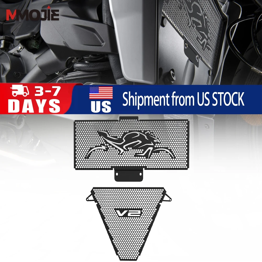 

Мотоцикл с ЧПУ для DUCATI Streetfighter V2 2022 2023 2025 защита радиатора масляный радиатор защитная крышка StreetfighterV2 2026 аксессуары