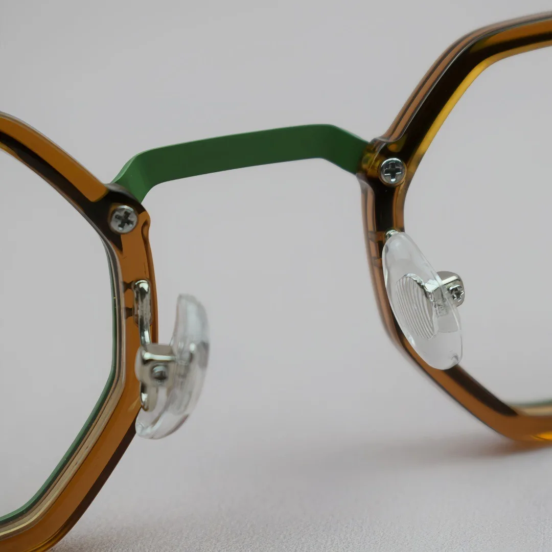 Round Acetate Optical Glasses Frame Men Ladies Spectacles Frames Customizable Prescription Eyeglass Frames