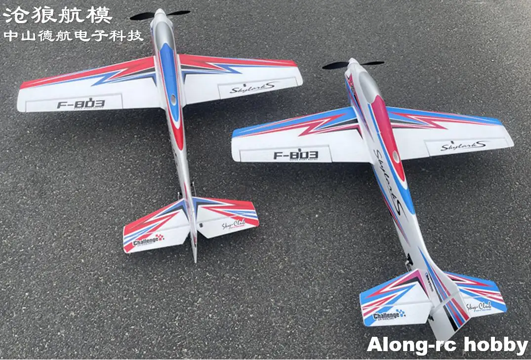 EPO Foam RC Plane Sport RC Airplane Models Hobby Toys New F-803 1000mm Wingspan F3A Skylarks 3A RC Aircraft Kit set or PNP set