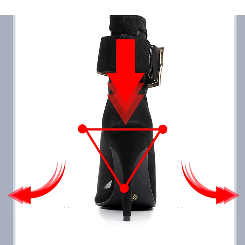 امرأة أحذية الرقص اللاتينية عالية أعلى النساء قاعة الرقص أحذية لينة باطن السيدات التانغو/السالسا شبكة أحذية الرقص عالية الكعب #2