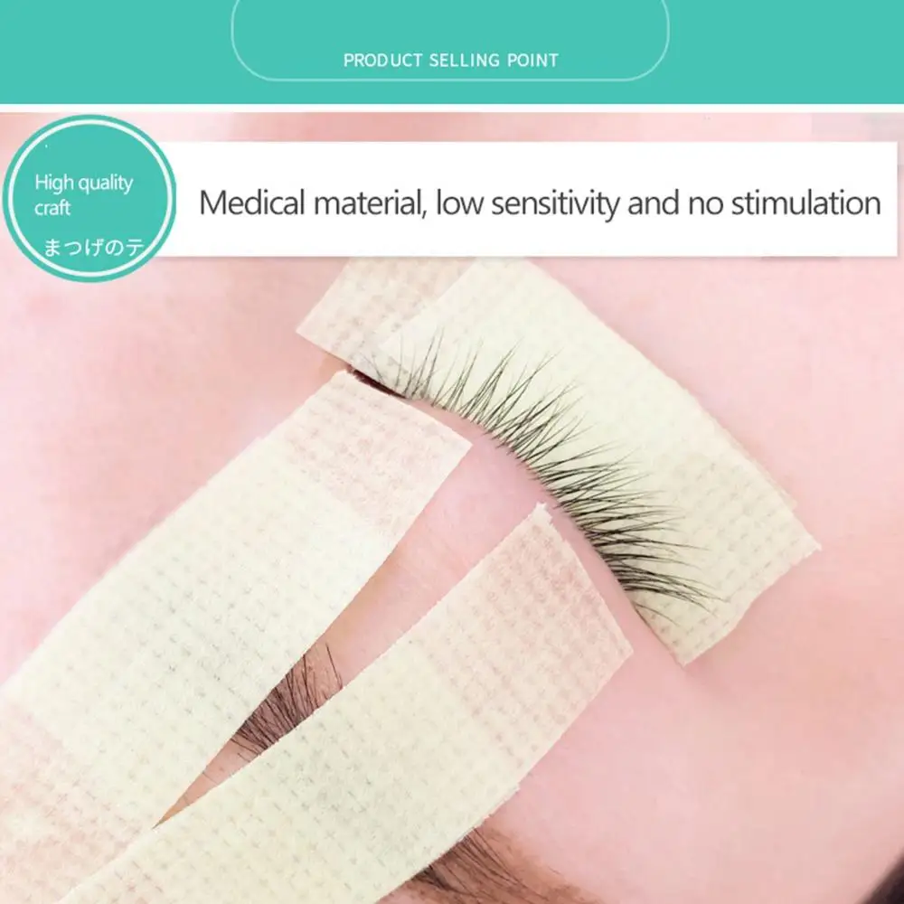 Micropore Fabric Easy to tear Under Eye Pad False Eyelashes Extension Tape Individual Eye Lashes Tools Grafting Fake Lash