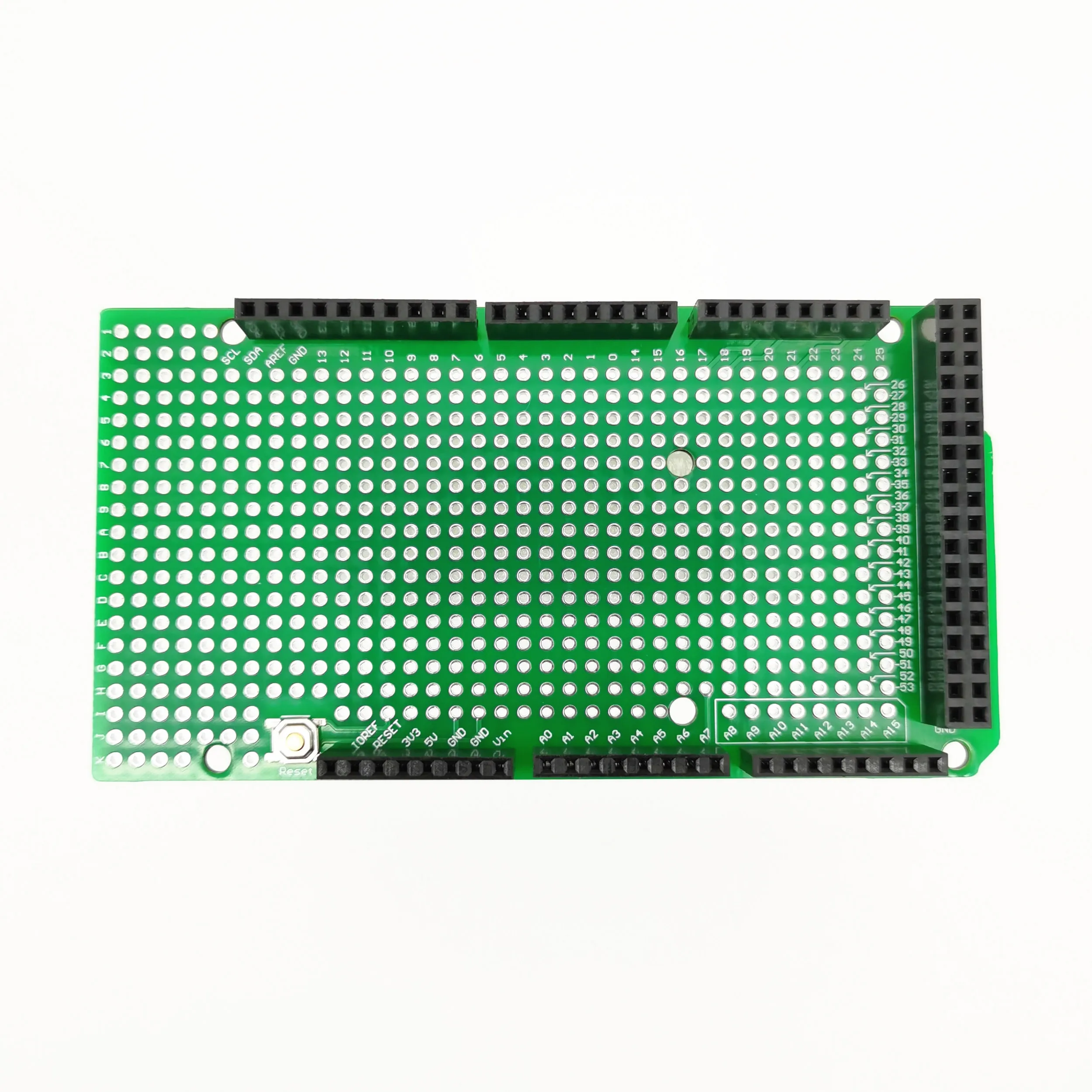 Prototype PCB Board For Mega2560 Shield V3.0 Breadboard Protoshield DIY FR4 2.54mm Pitch Thickness 1.6mm Good Quality