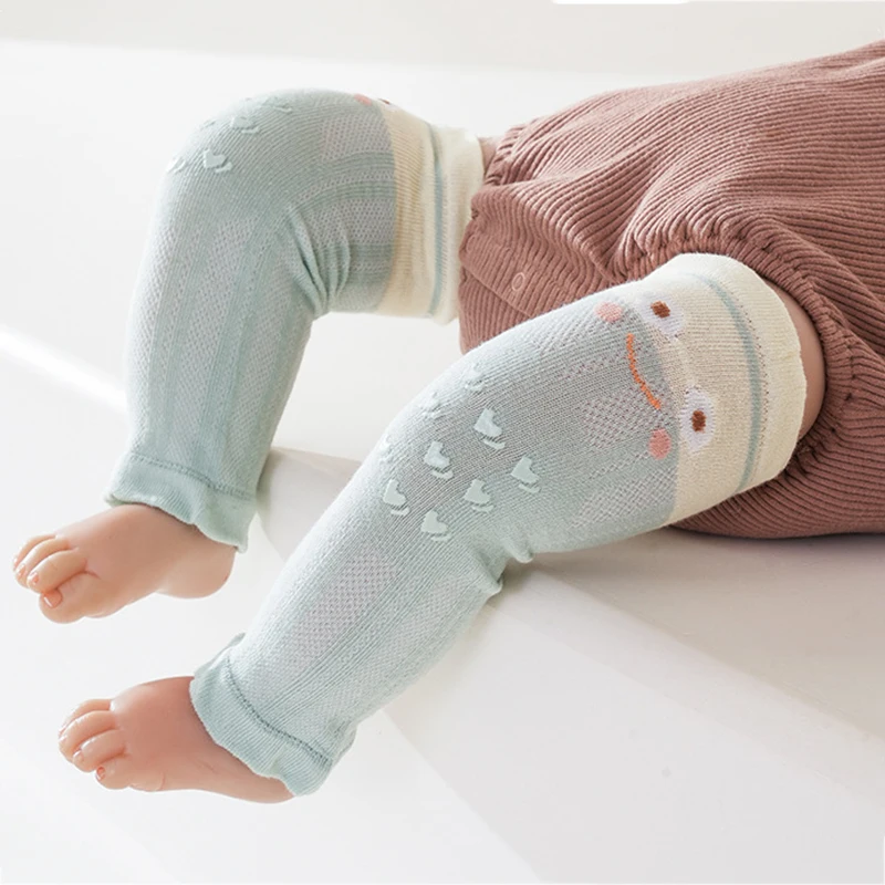 2023 New Baby Leg Warmers for Girls Boy Cartoon Cotton Socks Children Lovely Hose Crawling Knee Pads Spring Leggings Soft Sock