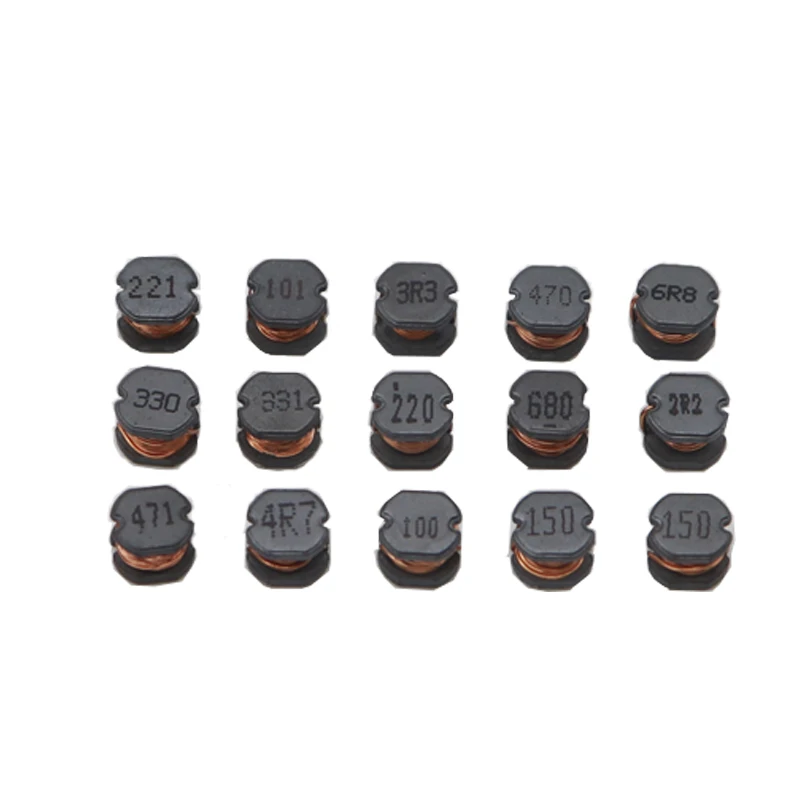 【30-5PCS】CD54 Power Inductor 2.2/3.3/4.7/6.8/10/15/22/47/100/150/220/330/470UH SMD Inductance Copper Core