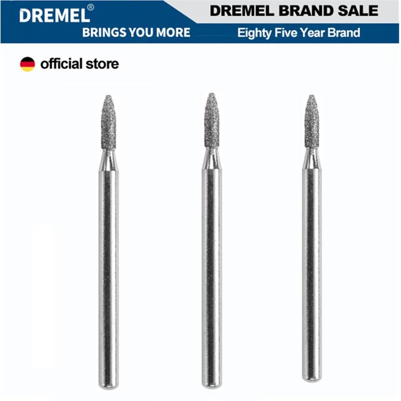 

Dremel 7144 1/2/3 шт. Алмазное Колесо гравировальная головка аксессуар для дерева нефрита керамики стекла стали резка гравировка резьба вверх